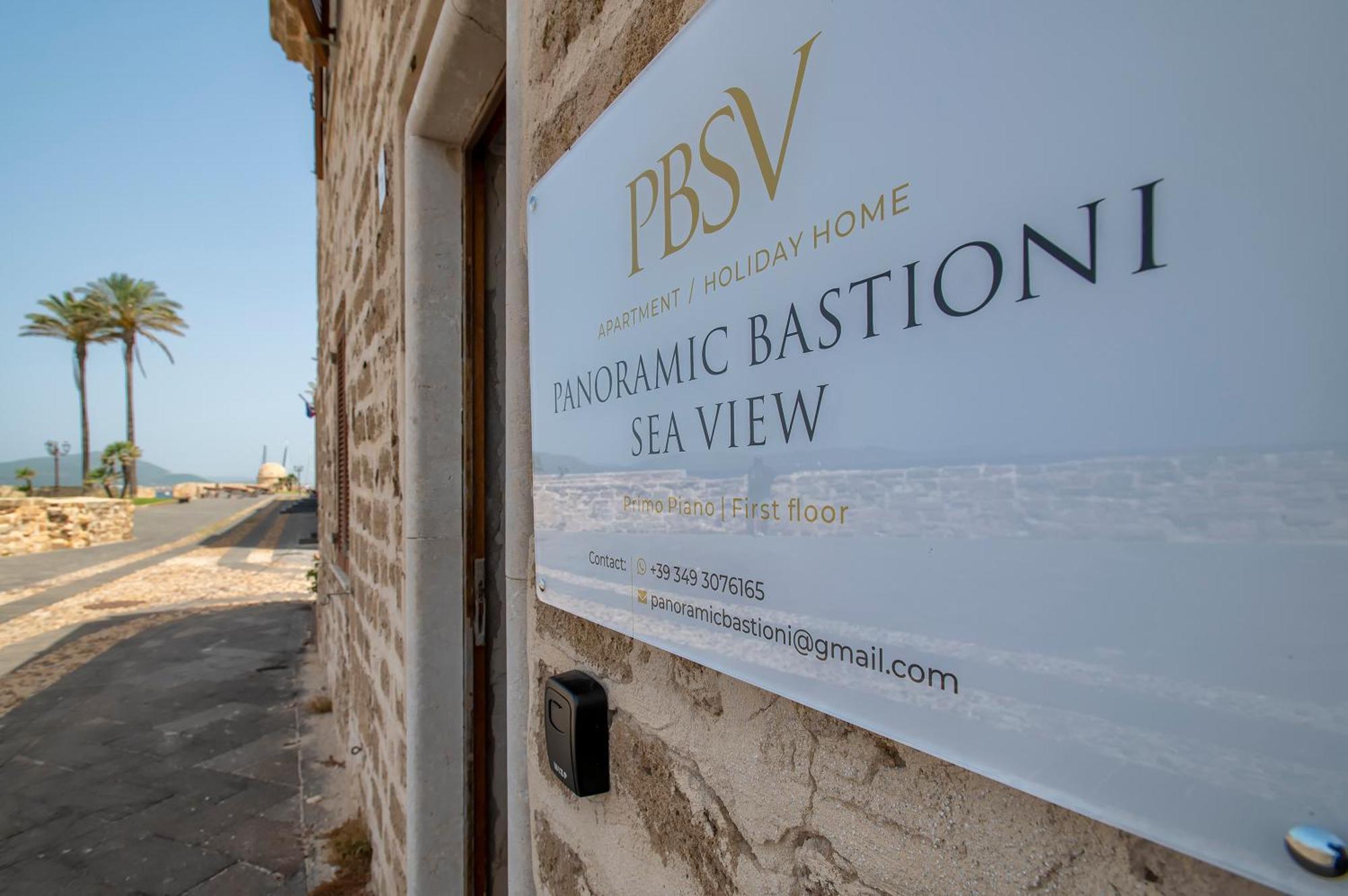 דירות אלגהרו Panoramic Bastioni Sea View מראה חיצוני תמונה